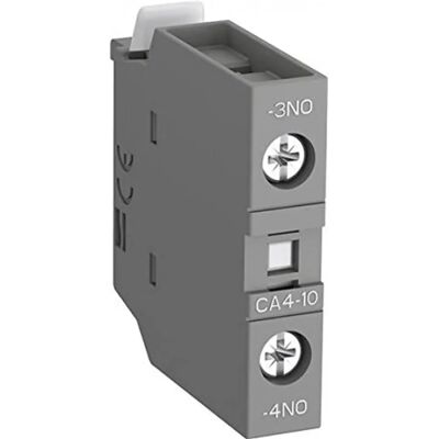 ABB CA4-10 Bloco de contato auxiliar cinza - Bloco de contato auxiliar ABB CA4-10 Bloco de contato auxiliar cinza - Bloco de contato auxiliar