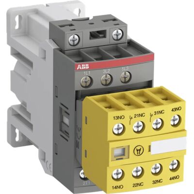 ABB Contacteur AFS09Z - Sécurité, 3 Pôles, Bobine 24V DC - Publicité ABB Contacteur AFS09Z - Sécurité, 3 Pôles, Bobine 24V DC - Publicité