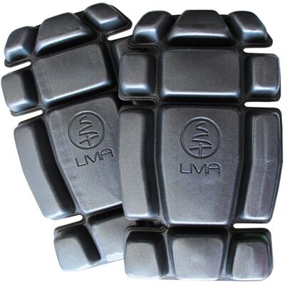 LMA - Genouillères - Mousse, Inox - Noir LMA - Genouillères - Mousse, Inox - Noir