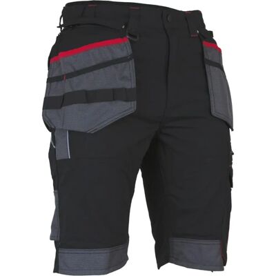 LMA - Sediment Multi (6078) - Noir-Rouge - Work shorts - Publicité LMA - Sediment Multi (6078) - Noir-Rouge - Work shorts - Publicité