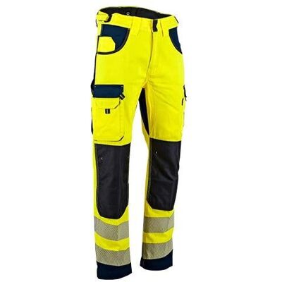 LMA - Pantalón de trabajo de alta visibilidad con múltiples bolsillos - Clase 2 LMA - Pantalón de trabajo de alta visibilidad con múltiples bolsillos - Clase 2
