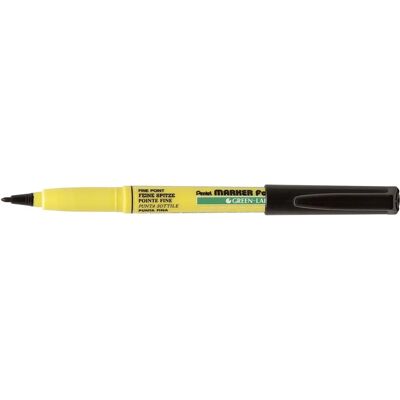 Pentel NM-10 Textilmarker Schwarz - Fein 1mm Spitze Pentel NM-10 Textilmarker Schwarz - Fein 1mm Spitze