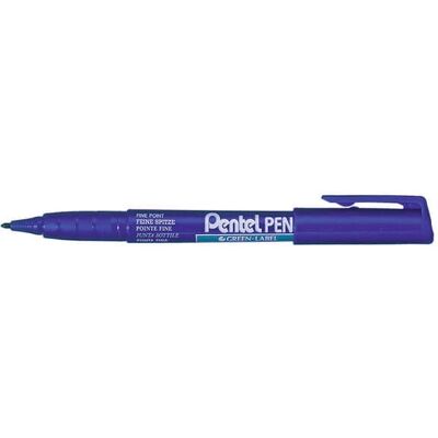 Pentel NMS50 Permanent Marker Fine Tip Blue - Permanent Marker Pentel NMS50 Permanent Marker Fine Tip Blue - Permanent Marker