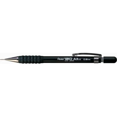 Lápis Mecânico Pentel A315 0,5mm - Pegada ergonômica, clipe metálico Lápis Mecânico Pentel A315 0,5mm - Pegada ergonômica, clipe metálico