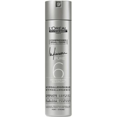 L'Oréal Professionnel Infinium Pure Hypoallergen Hairspray - Alle Hårtyper L'Oréal Professionnel Infinium Pure Hypoallergen Hairspray - Alle Hårtyper
