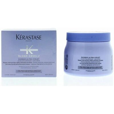 Kerastase Blonde Absolu Ultra Violet Masque - Hair Mask for Blonde & Gray Hair Kerastase Blonde Absolu Ultra Violet Masque - Hair Mask for Blonde & Gray Hair