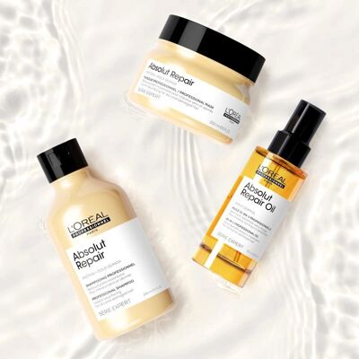 L'Oréal Professionnel Série Expert Absolut Repair Gold Shampoo - 300 ml L'Oréal Professionnel Série Expert Absolut Repair Gold Shampoo - 300 ml