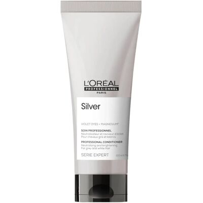 Silver Conditioner Serie Expert från L'Oréal Professionnel - Ljusblond, grå, vit Silver Conditioner Serie Expert från L'Oréal Professionnel - Ljusblond, grå, vit