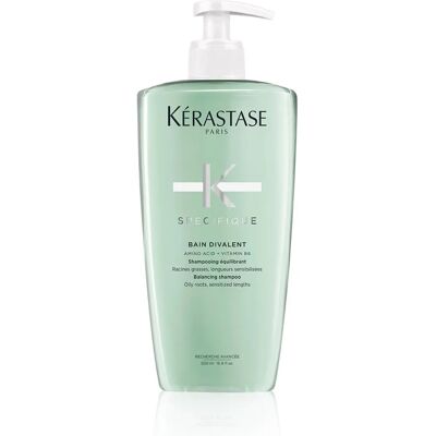 Kérastase Bain Divalent Shampoo - Oily Scalp - 500ml Kérastase Bain Divalent Shampoo - Oily Scalp - 500ml