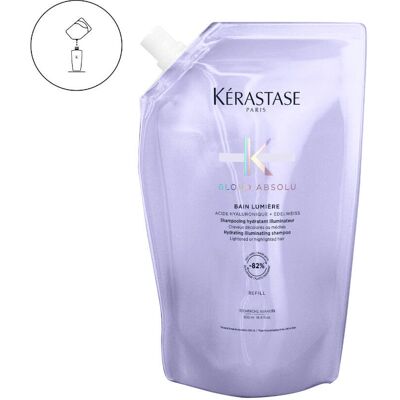 Kérastase Blond Absolu Bain Lumière Shampoo - Täyttö (500 ml) Kérastase Blond Absolu Bain Lumière Shampoo - Täyttö (500 ml)