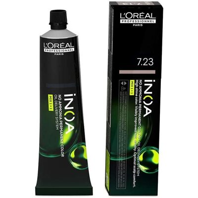 L'Oréal Professionnel Paris Inoa Numero 7.23 Kulta Vaalea - Hiusväri L'Oréal Professionnel Paris Inoa Numero 7.23 Kulta Vaalea - Hiusväri