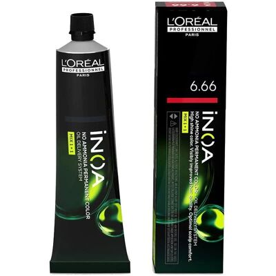L'Oréal Professionnel Paris Inoa Ohne Ammoniak Dauerhafte Farbe - #6.66 L'Oréal Professionnel Paris Inoa Ohne Ammoniak Dauerhafte Farbe - #6.66