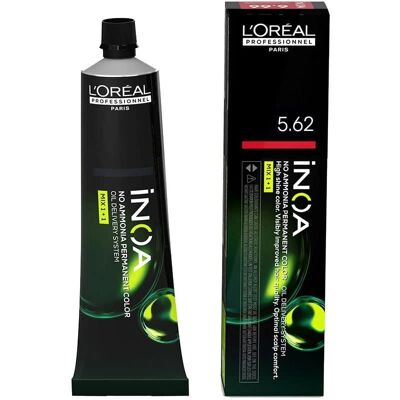 L'Oréal Professionnel Paris Inoa Hellbraune Dauerhaarfarbe - Haartyp: Permanent, Volumen: 60 g, Geschlecht: Unisex L'Oréal Professionnel Paris Inoa Hellbraune Dauerhaarfarbe - Haartyp: Permanent, Volumen: 60 g, Geschlecht: Unisex