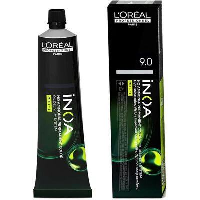 L'Oréal Professionnel Paris No 9.0 Haarfarbe - Permanent, Ohne Ammoniak L'Oréal Professionnel Paris No 9.0 Haarfarbe - Permanent, Ohne Ammoniak
