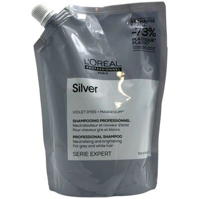L'Oréal Professionnel Serie Expert Silver Shampoo Refill (500ml) L'Oréal Professionnel Serie Expert Silver Shampoo Refill (500ml)