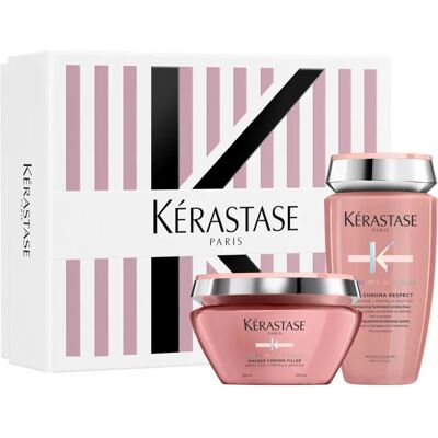 Kérastase Chroma Absolu - Édition Limitée Kit Soin Capillaire - Cheveux Colorés - Publicité Kérastase Chroma Absolu - Édition Limitée Kit Soin Capillaire - Cheveux Colorés - Publicité