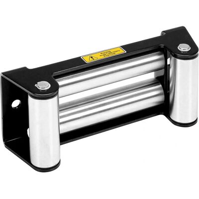 WINCHMAX Große Walze Fairlead - Schwerlast, Schwarz, Verzinkt - Winden Zubehör WINCHMAX Große Walze Fairlead - Schwerlast, Schwarz, Verzinkt - Winden Zubehör