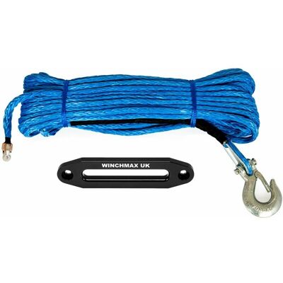 WINCHMAX Modell 8 Synthetisches Windenseil - 45m, 11mm, Mit Haken WINCHMAX Modell 8 Synthetisches Windenseil - 45m, 11mm, Mit Haken