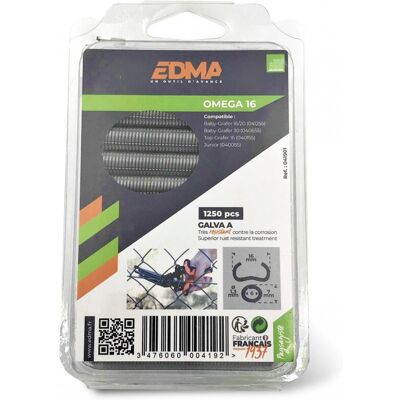EDMA 041901 Stalenbrugclip - Meerdere kleuren EDMA 041901 Stalenbrugclip - Meerdere kleuren