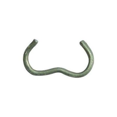 EDMA 900470 - Gepoedercoat stalen brugclip - 1200 stuks EDMA 900470 - Gepoedercoat stalen brugclip - 1200 stuks