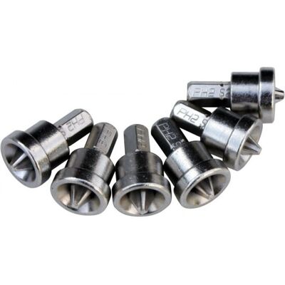 EDMA 263955 Mèche - Pack de 6 embouts PH2 pour placo EDMA 263955 Mèche - Pack de 6 embouts PH2 pour placo