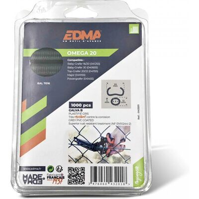 EDMA 043201 Clip de pont - 200 pcs EDMA 043201 Clip de pont - 200 pcs