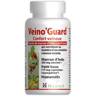 Holistica Veinoguard - Soutien circulatoire - 60 Capsules - Publicité Holistica Veinoguard - Soutien circulatoire - 60 Capsules - Publicité