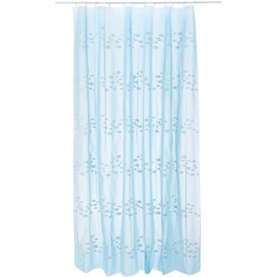 Spirella Lifestyle Sardine Blue Plastic Shower Curtain - Shower Curtain Spirella Lifestyle Sardine Blue Plastic Shower Curtain - Shower Curtain