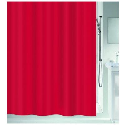 Spirella - 3478680057114 - Rot - 180 x 200 cm - Duschvorhang Spirella - 3478680057114 - Rot - 180 x 200 cm - Duschvorhang