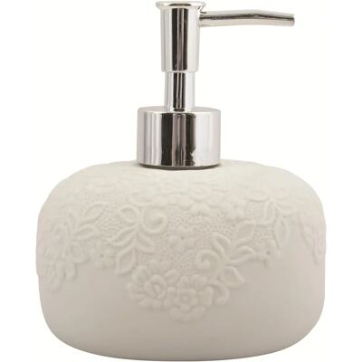 Distributeur de savon en porcelaine Spirella - Élégant accessoire de salle de bain - Publicité Distributeur de savon en porcelaine Spirella - Élégant accessoire de salle de bain - Publicité