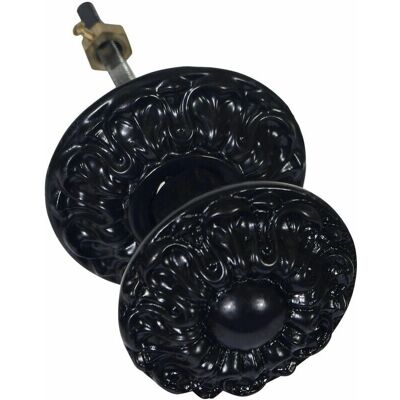 JARDINIER MASSARD Dahila 91mm noir Poignée de porte chaîne - Poignée de porte - Publicité JARDINIER MASSARD Dahila 91mm noir Poignée de porte chaîne - Poignée de porte - Publicité