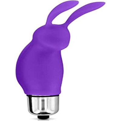 Glamy Mini Rabbit - Stimulateur Clitoridien en Silicone Étanche - Violet Glamy Mini Rabbit - Stimulateur Clitoridien en Silicone Étanche - Violet