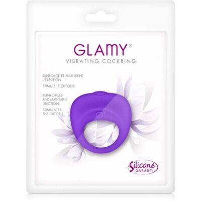 Glamy Anneau Pénis Violet - Vibrant, Silicone, Anneau Glamy Anneau Pénis Violet - Vibrant, Silicone, Anneau