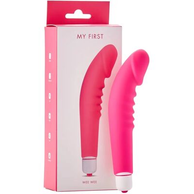 VPMKP Mini Vibratore MY FIRST Wee Wee - G-spot Silicone Rosa VPMKP Mini Vibratore MY FIRST Wee Wee - G-spot Silicone Rosa