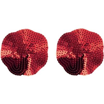 Covers-tétons Sequin Rouges Paris Hollywood - Cache-tétons - Publicité Covers-tétons Sequin Rouges Paris Hollywood - Cache-tétons - Publicité