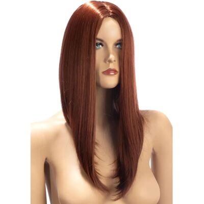 World Wigs Nina Długa kasztanowa peruka - Akcesorium do włosów World Wigs Nina Długa kasztanowa peruka - Akcesorium do włosów
