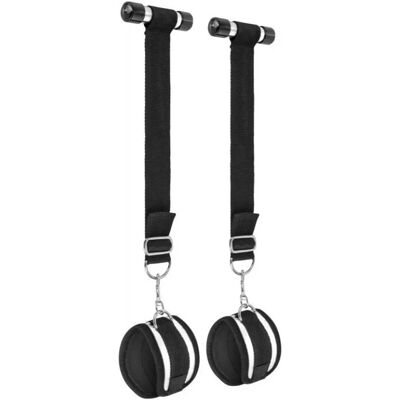 Fetish Tentation Menottes réglables pour porte - Jeux érotiques Fetish Tentation Menottes réglables pour porte - Jeux érotiques