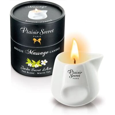 Plaisir Secret Vit Te Massage Candle - Välbefinnande Plaisir Secret Vit Te Massage Candle - Välbefinnande