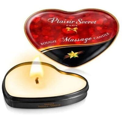 Bougie de Massage Vanille Plaisirs Secrets - 35ml - Corps Entier - Publicité Bougie de Massage Vanille Plaisirs Secrets - 35ml - Corps Entier - Publicité