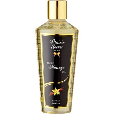Huile de Massage Vanille Plaisir Secret - Longue Durée, Naturelle, Qualité Française Huile de Massage Vanille Plaisir Secret - Longue Durée, Naturelle, Qualité Française