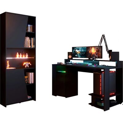 PARISOT Gaming Kinderzimmer-Set - Schwarz - Kinderzimmer-Set PARISOT Gaming Kinderzimmer-Set - Schwarz - Kinderzimmer-Set