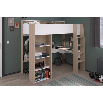 Parisot Shelter 11 Hochbett - Stauraum & Einfache Montage Parisot Shelter 11 Hochbett - Stauraum & Einfache Montage