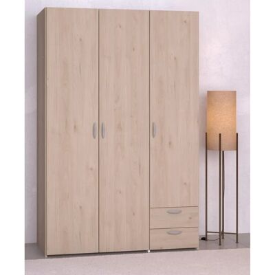 Parisot Daily 12 Drehtürenschrank - 3 Türen, 185cm Hoch Parisot Daily 12 Drehtürenschrank - 3 Türen, 185cm Hoch