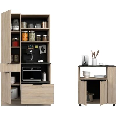 Parisot Fumay 1 Stauraum-Set - Buffet mit viel Platz Parisot Fumay 1 Stauraum-Set - Buffet mit viel Platz