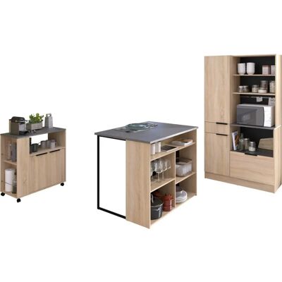 Parisot Fumay 3 Kleiderschrank-Set - Serie: Fumay Parisot Fumay 3 Kleiderschrank-Set - Serie: Fumay