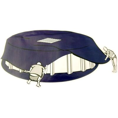 Couverture Ronde pour Piscine - 140 g/m² Bleu Marine - 3,6 m - Publicité Couverture Ronde pour Piscine - 140 g/m² Bleu Marine - 3,6 m - Publicité