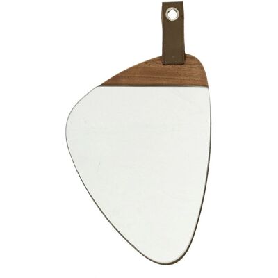 The Home Deco Factory - Miroir Galet Bois 20x30 cm - mirror - Publicité The Home Deco Factory - Miroir Galet Bois 20x30 cm - mirror - Publicité