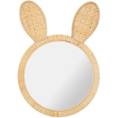 Ostaria - Miroir rotin Lapin - Rattan - Rabbit - Wall mirror - Publicité Ostaria - Miroir rotin Lapin - Rattan - Rabbit - Wall mirror - Publicité