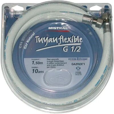 MISTRAL - MISTRAL GAZ - 1 m - Gaz naturel - Gas hose - Publicité MISTRAL - MISTRAL GAZ - 1 m - Gaz naturel - Gas hose - Publicité