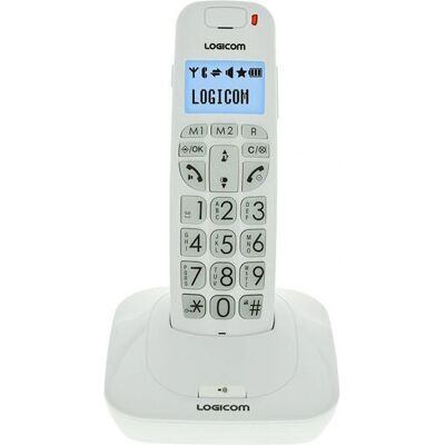 Téléphone sans fil Logicom Confort 150 - Senior, 300m portée - Publicité Téléphone sans fil Logicom Confort 150 - Senior, 300m portée - Publicité
